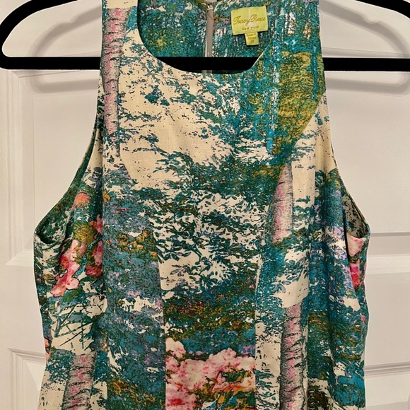 Landscape print dress by Tracy Reese for Anthropologie, NWOT, 10 - Picture 6 of 11